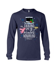Driving in a winter wonderland Long Sleeve Tee tile