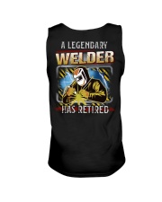 A Legendary Welder Has Retired Unisex Tank tile