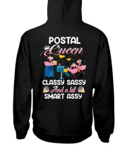 Postal queen Hooded Sweatshirt back