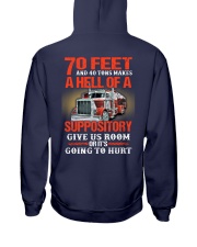 70 feet and 40 tons makes a hell of suppisitory Hooded Sweatshirt tile