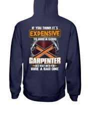 You think it's expensive To Hire A Good Carpenter Hooded Sweatshirt tile
