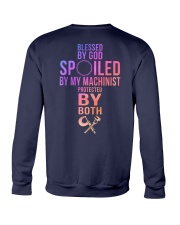 Blessed By God Spoiled By My Machinist Crewneck Sweatshirt tile