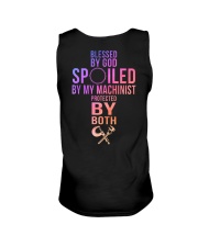 Blessed By God Spoiled By My Machinist Unisex Tank tile