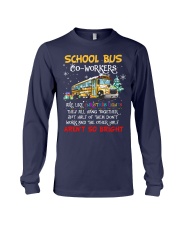 School bus co-workers Long Sleeve Tee tile