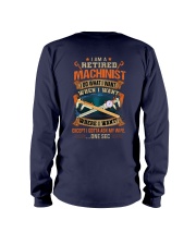 Retired Machinist I gotta ask my wife Long Sleeve Tee tile