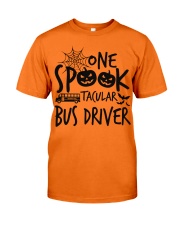 One Spook Tacular Bus Driver Classic T-Shirt front