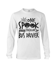 One Spook Tacular Bus Driver Long Sleeve Tee tile