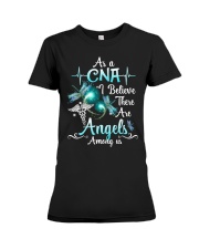 As a CNA I believe there are angels Premium Fit Ladies Tee tile