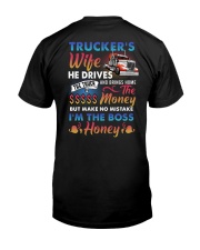 Truckers Wife I'm The Boss Honey Premium Fit Mens Tee tile
