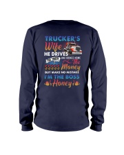 Truckers Wife I'm The Boss Honey Long Sleeve Tee tile
