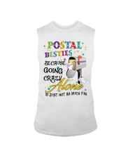 Postal besties because going lazy Sleeveless Tee tile
