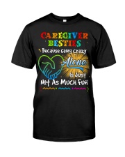 Caregiver besties Premium Fit Mens Tee tile
