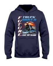 Future trucker like my daddy Hooded Sweatshirt tile