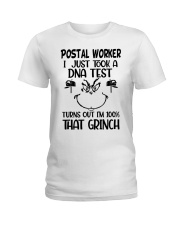 Postal Worker I just took a DNA test turns out Ladies T-Shirt tile