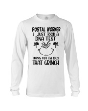 Postal Worker I just took a DNA test turns out Long Sleeve Tee tile