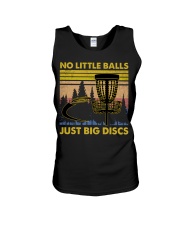 No little balls just big discs Unisex Tank tile