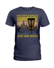 No little balls just big discs Ladies T-Shirt tile