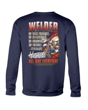 Welder all day everyday Crewneck Sweatshirt tile