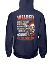 Welder all day everyday Hooded Sweatshirt tile