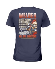 Welder all day everyday Ladies T-Shirt tile