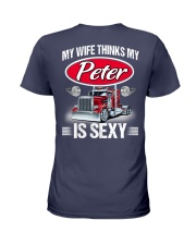 My Wife Thinks My Peter Is Sexy Ladies T-Shirt tile