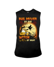 Bus Driver By Day Witch By Night Sleeveless Tee tile