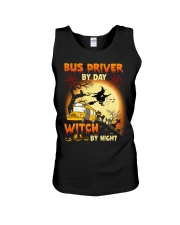 Bus Driver By Day Witch By Night Unisex Tank tile