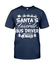 Santa's favorite bus driver Classic T-Shirt tile