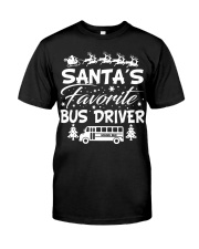 Santa's favorite bus driver Premium Fit Mens Tee tile