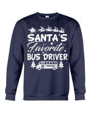 Santa's favorite bus driver Crewneck Sweatshirt tile