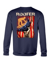 Roofer flag Crewneck Sweatshirt tile