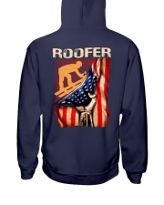Roofer flag Hooded Sweatshirt tile