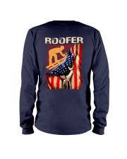 Roofer flag Long Sleeve Tee tile