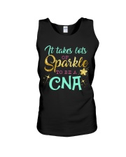 It Take Lots Of Sparkle To BE A CNA Unisex Tank tile