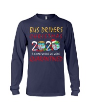 Bus driver christmas 2020 Long Sleeve Tee tile