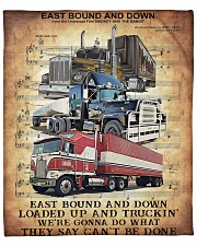 Trucker Fleece Blanket tile