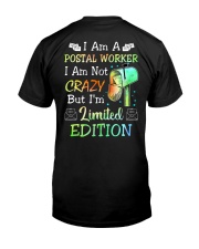 Postal Worker Crazy Classic T-Shirt back