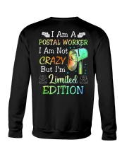 Postal Worker Crazy Crewneck Sweatshirt tile
