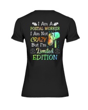 Postal Worker Crazy Premium Fit Ladies Tee tile