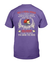 Once A Postal Worker Delivery You Know Too Much Premium Fit Mens Tee tile