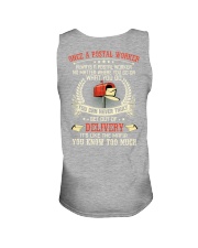 Once A Postal Worker Delivery You Know Too Much Unisex Tank tile