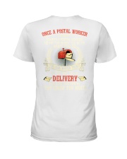 Once A Postal Worker Delivery You Know Too Much Ladies T-Shirt tile