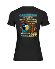 Carpenter the Devil Whispered To Me Premium Fit Ladies Tee tile