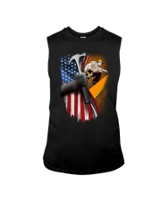 Roofer Flag Sleeveless Tee tile
