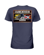 Trucker Legends never die Ladies T-Shirt tile