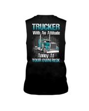 Trucker With An Attitude Your Own Risk Sleeveless Tee tile
