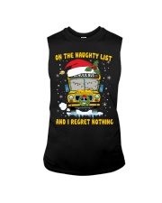 On the naughty list and I regret nothing Sleeveless Tee tile