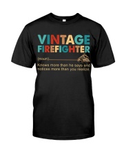 Firefighter vintage Premium Fit Mens Tee tile