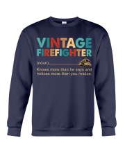 Firefighter vintage Crewneck Sweatshirt tile