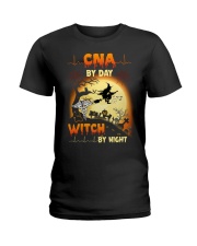 CNA By Day Witch By Night Ladies T-Shirt tile